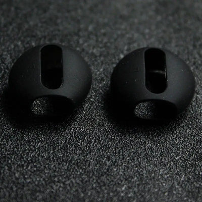 OLDWAY silicone ear pads for AirPods 1 and 2 in various colors including mint, black, and coral.