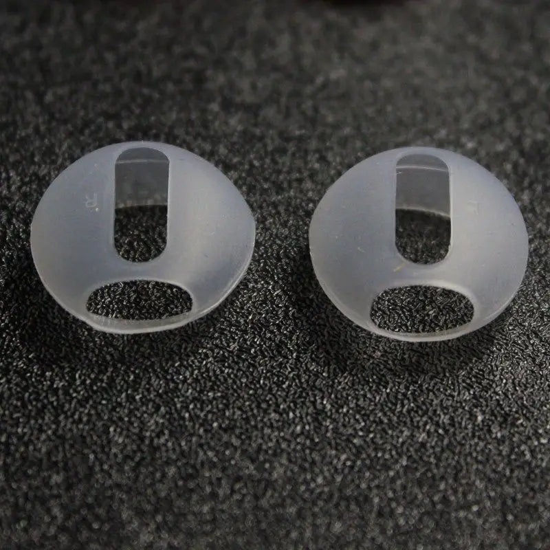 OLDWAY silicone ear pads for AirPods 1 and 2 in various colors including mint, black, and coral.