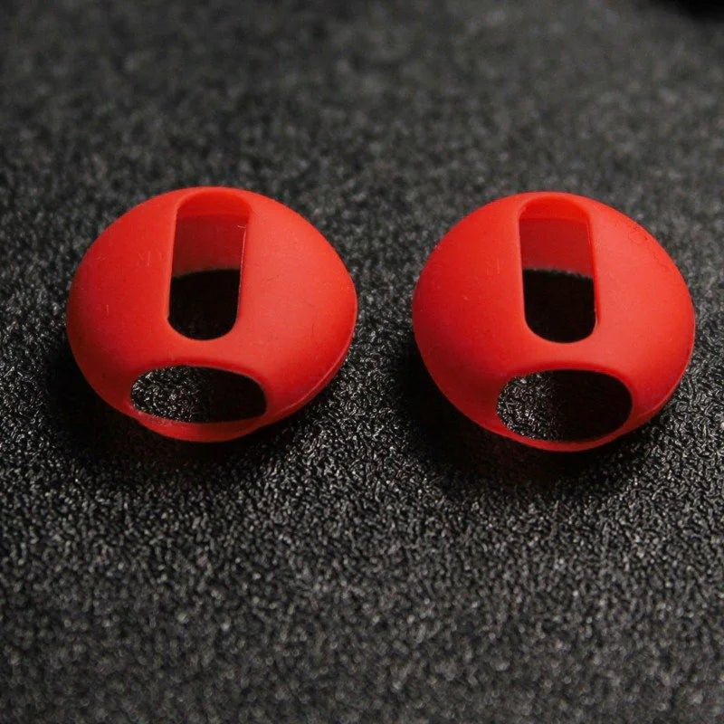 OLDWAY silicone ear pads for AirPods 1 and 2 in various colors including mint, black, and coral.