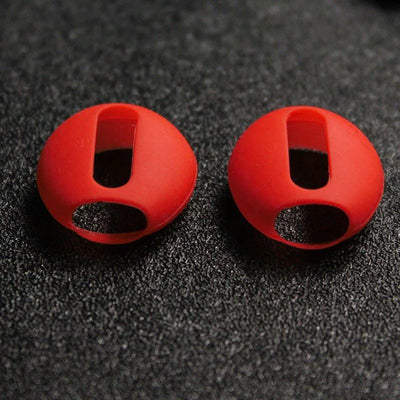OLDWAY silicone ear pads for AirPods 1 and 2 in various colors including mint, black, and coral.