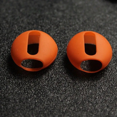 OLDWAY silicone ear pads for AirPods 1 and 2 in various colors including mint, black, and coral.