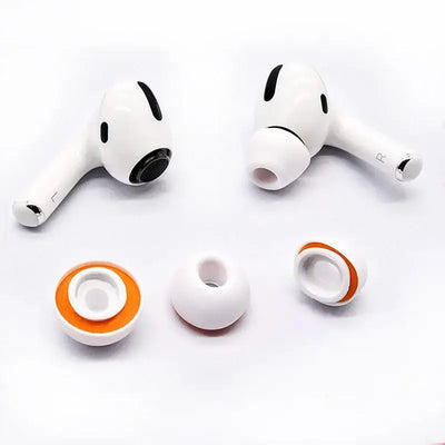 OLDWAY Memory Foam Ear Pads in sizes L, M, S for AirPods Pro Wireless Bluetooth, featuring a sleek design and comfort.