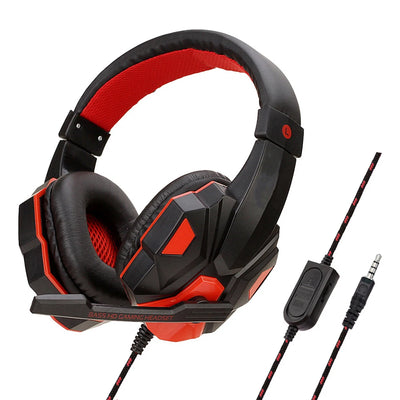 OLDWAY Wired Gaming Headset with Active Noise-Cancellation and Bass HD sound, designed for PS4, PS5, Xbox, and PC.