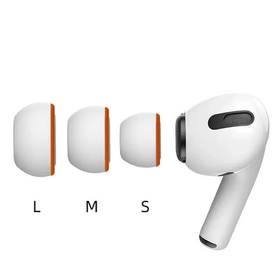 OLDWAY Memory Foam Ear Pads in sizes L, M, S for AirPods Pro Wireless Bluetooth, featuring a sleek design and comfort.