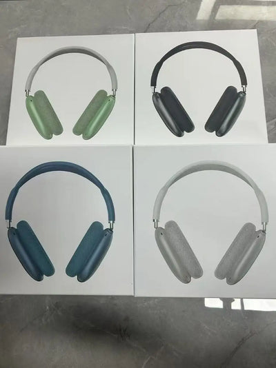 OLDWAY headset with long battery life and noise reduction, displayed in green packaging on a gray surface.
