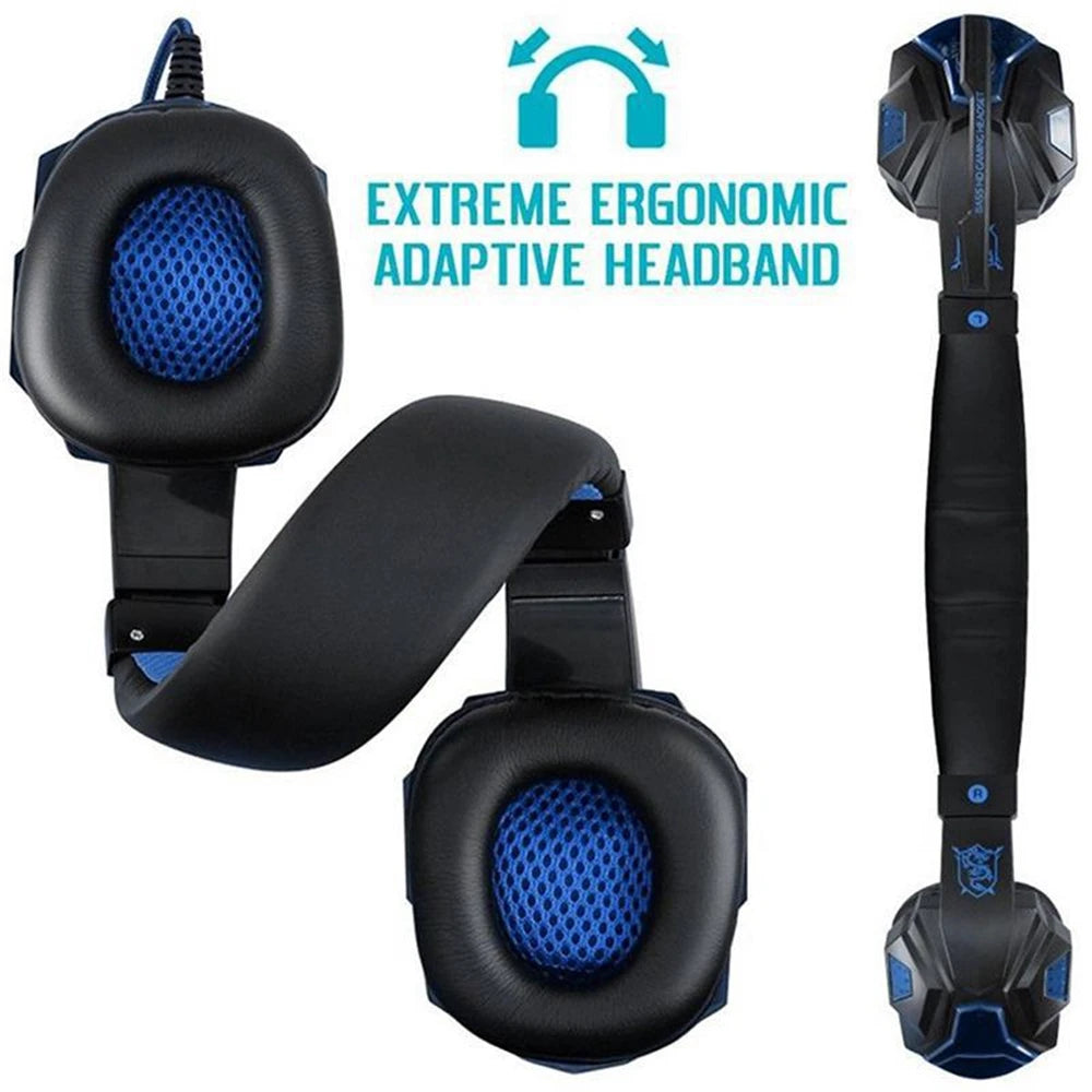 OLDWAY Wired Gaming Headset with Active Noise-Cancellation and Bass HD sound, designed for PS4, PS5, Xbox, and PC.